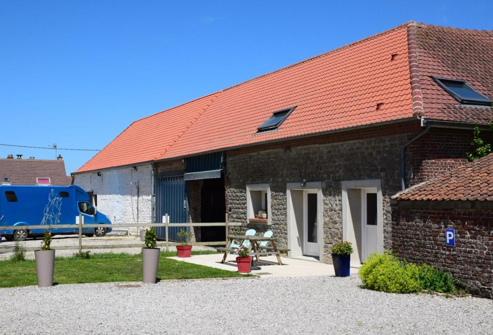 Caffiers Le Clos De L'Angley Gites Et Ecurie מראה חיצוני תמונה